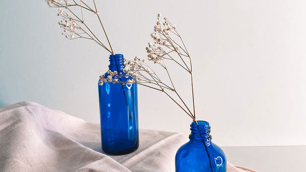 Three Ways to Reuse Tailor Blue Glass